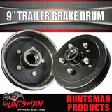 2X 9" Trailer Brake Drums Suit Ford & LM (Holden) Bearings