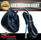 Huntsman Products Front White Outline LED Truck Trailer Marker Light lamp 10-30 Volt