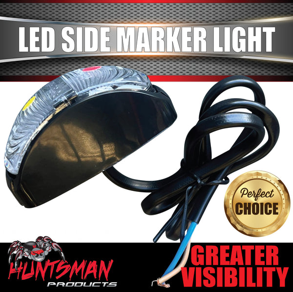 Huntsman clearance LED Truck Trailer Side Marker Light lamp 10-30 Volt Red Amber