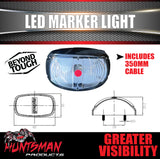 1x Huntsman Rear Red Clearance Marker LED Truck Trailer Light lamp 10-30 Volt