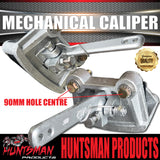 2x Trailer Caravan Galvanised Mechanical Disc Brake Calipers, Bolts & Stainless Sleeves