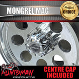 17x9 Mongrel Polished Mag Wheel 0P 4X4 6/139.7 pcd fit Patrol Landcruiser Ranger etc