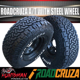 235/65R17 RA1100 Roadcruza A/T Tyre on 17" Black Steel Wheel. 235 65 17