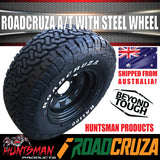 285/70R17 Roadcruza RA1100 on 17" Black Steel Wheel. 285 70 17