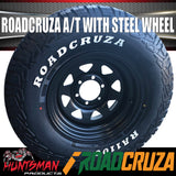 235/75R15 Roadcruza RA1100 105T A/T Tyre on 15" Black Steel Wheel. 235 75 15