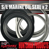 2 x Marine Oil Seal SL Slimline (Ford) for Boat Trailer Hub Disc Ford Bearings