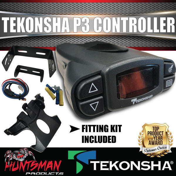 TEKONSHA P3 ELECTRIC BRAKE IN CAR BRAKE CONTROLLER.