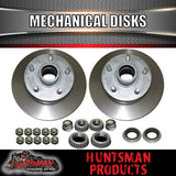 12" 5 Stud Landcruiser pattern 5/150 Boat Trailer Mechanical Disc Brake Kit