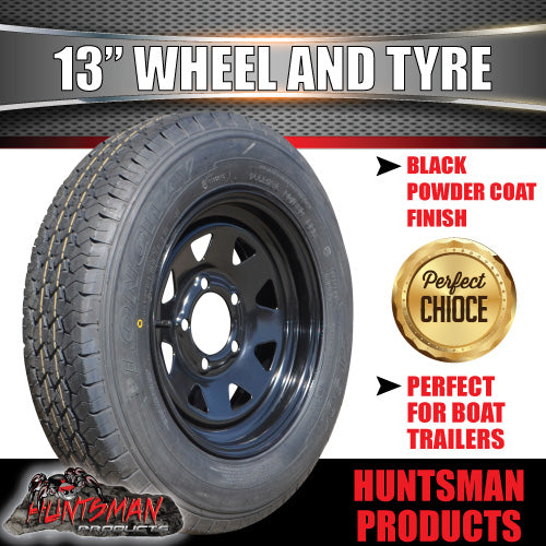 TRAILER WHEEL & TYRE: FORD. 165R13L/T – huntsmanproducts