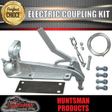 6 Stud 10" Trailer Electric Brake & Coupling Kit & IQ Controller. KOYO Bearings.