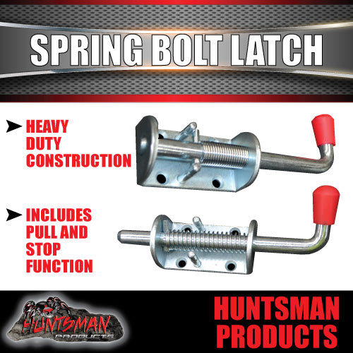 X6 TAIL GATE TRAILER TRUCK SPRING BOLT LATCH CATCH 12X160MM .