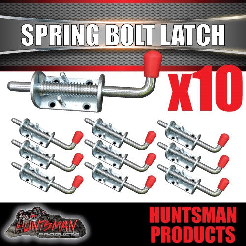 X10 TAIL GATE TRAILER TRUCK SPRING BOLT LATCH CATCH 12X160MM .